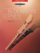 Cover-Bild zum Titel 'Blockflöte lernen mit Liedern und Spielstücken, Band 1' von 'Christiane Fischer'