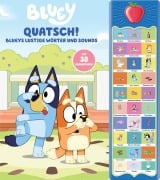 Cover-Bild zum Titel 'Bluey - Quatsch! Blueys lustige Wörter und Sounds - 30-Button-Soundbuch - interaktives Bilderbuch mit 30 Geräuschen' von ''