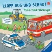 Cover-Bild zum Titel 'Klapp aus und schau! Viele, viele Fahrzeuge' von 'Ralf Butschkow'