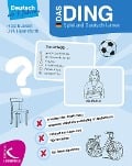 Cover-Bild zum Titel 'Das Dings: Spielend Deutsch lernen' von 'Hajo Bücken, Dirk Hanneforth'