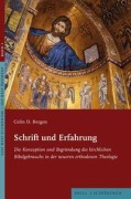 Cover-Bild zum Titel 'Schrift und Erfahrung' von 'Colin D. Bergen'