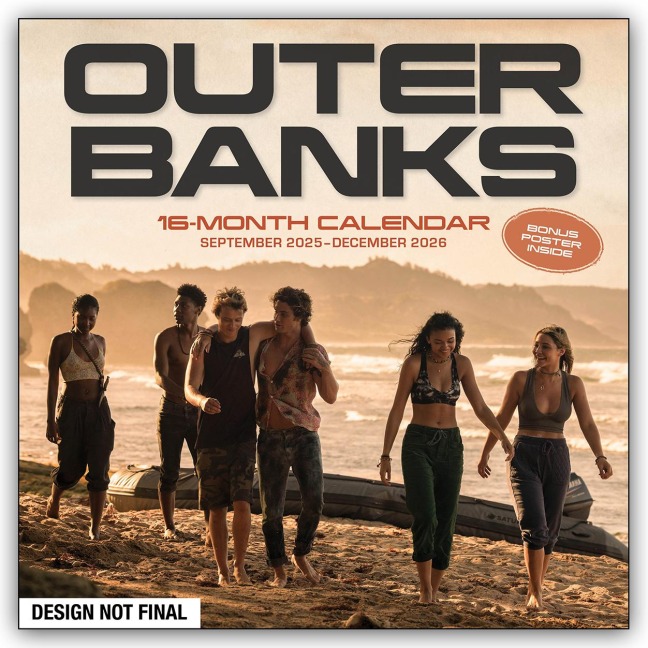 Outer Banks - Netflix 2026 - Wandkalender - Original Harry N. Abrams Kalender [Mehrsprachig] [Kalender] - Harry N. Abrams