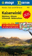 Cover-Bild zum Titel 'Mayr Wanderkarte Kaiserwinkl XL 1:25.000' von ''