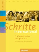 Cover-Bild zum Titel 'Schritte international. Prüfungstraining Zertifikat B1' von 'Frauke van der Werff, Brigitte Schaefer'