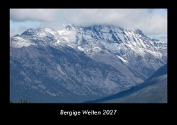 Cover-Bild zum Titel 'Bergige Welten 2027 Fotokalender DIN A3' von 'Tobias Becker'