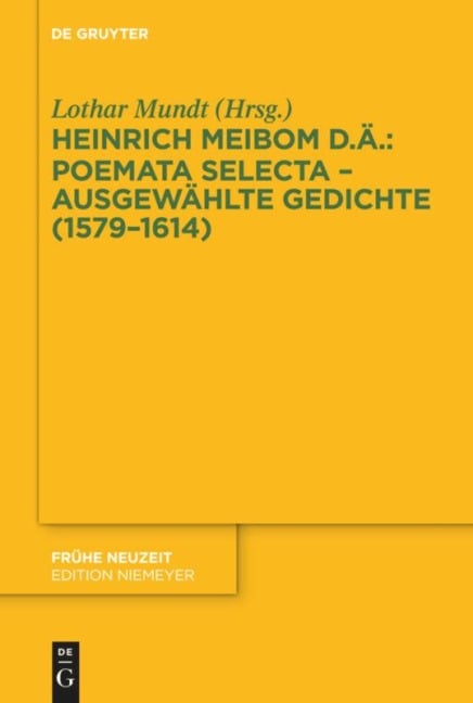 Poemata selecta - Ausgewählte Gedichte (1579-1614) - 