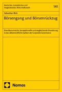 Cover-Bild zum Titel 'Börsengang und Börsenrückzug' von 'Sebastian Bich'