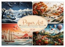 Paper Art (Wandkalender 2026 DIN A2 quer), CALVENDO Monatskalender - Cathrin Illgen