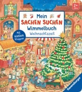 Cover-Bild zum Titel 'Mein Sachen suchen Wimmelbuch: Weihnachtszeit' von 'Franziska Harvey'