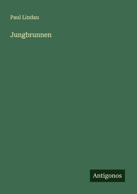 Jungbrunnen - Paul Lindau