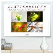 Cover-Bild zum Titel 'Blätterreigen (hochwertiger Premium Wandkalender 2026 DIN A2 quer), Kunstdruck in Hochglanz' von 'Sabine Löwer'