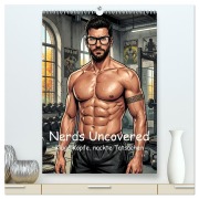 Cover-Bild zum Titel 'Nerds Uncovered - Kluge Köpfe, nackte Tatsachen (hochwertiger Premium Wandkalender 2027 DIN A2 hoch), Kunstdruck in Hochglanz' von 'Pixs:Sell'