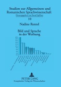 Cover-Bild zum Titel 'Bild und Sprache in der Werbung' von 'Nadine Rentel'