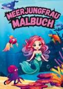 Cover-Bild zum Titel 'Das große Meerjungfrauen Malbuch' von 'Michael Parzinger'