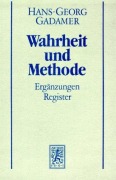Cover-Bild zum Titel 'Hermeneutik II. Wahrheit und Methode. Studienausgabe' von 'Hans-Georg Gadamer'