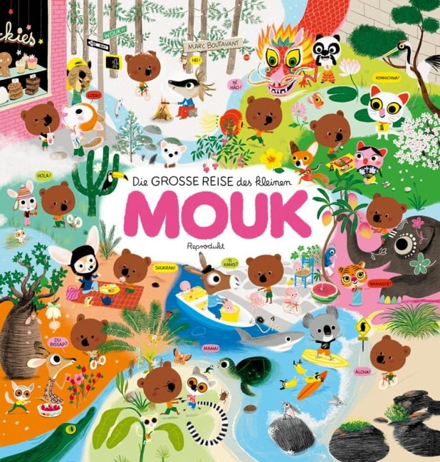 Die große Reise des kleinen Mouk - Marc Boutavant