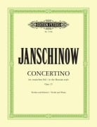 Cover-Bild zum Titel 'Concertino im russischen Stil op. 35' von 'Alexej Janschinow'