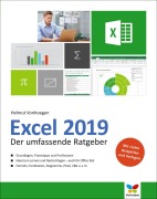 Cover-Bild zum Titel 'Excel 2019' von 'Helmut Vonhoegen'