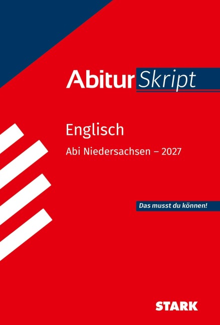 STARK Englisch - AbiturSkript Niedersachsen 2027 - Rainer Jacob