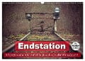 Endstation - In Vergessenheit geratene Bahngleise (Wandkalender 2025 DIN A3 quer), CALVENDO Monatskalender - Marcel Wenk