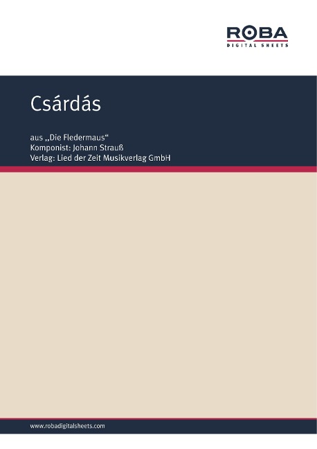Csárdás - Johann Strauß, Richard Genée, Karl Haffner