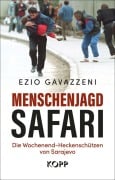 Cover-Bild zum Titel 'Menschenjagd-Safari' von 'Ezio Gavazzeni'