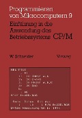 Cover-Bild zum Titel 'Einführung in die Anwendung des Betriebssystems CP/M' von 'Schneider Wolfgang'