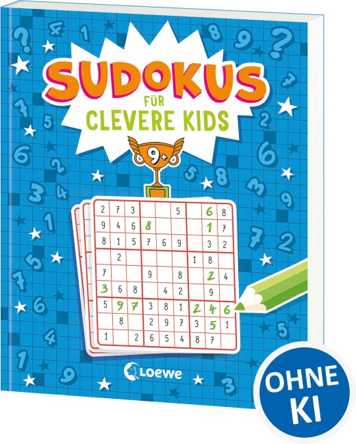 Sudokus für clevere Kids 9+ [blau] - 