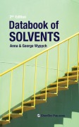 Cover-Bild zum Titel 'Databook of Solvents' von 'George Wypych'