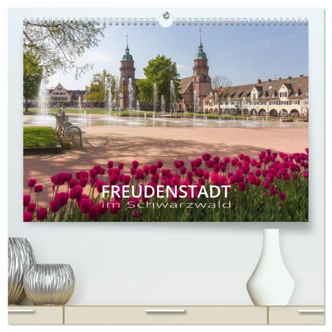 Freudenstadt im Schwarzwald - Wandkalender (hochwertiger Premium Wandkalender 2026 DIN A2 quer), Kunstdruck in Hochglanz - Heike Butschkus