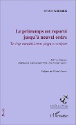 Cover-Bild zum Titel 'Le printemps est reporté jusqu'à nouvel ordre' von 'Kourakis'