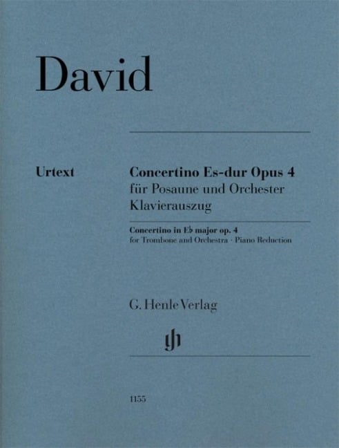 Ferdinand David - Concertino Es-dur op. 4 für Posaune und Orchester - Ferdinand David