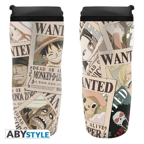 ONE PIECE - Travel mug "Wanted" - 