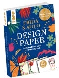 Cover-Bild zum Titel 'Design Paper Frida Kahlo DIN A6. Mit Handlettering-Grundkurs' von 'Ludmila Blum'