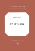 Cover-Bild zum Titel 'Vorlesungen über Baustatik' von 'Fritz Stussi'