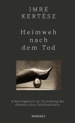 Cover-Bild zum Titel 'Heimweh nach dem Tod' von 'Imre Kertész'