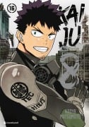 Cover-Bild zum Titel 'Kaiju No. 8 - Band 16 (Finale)' von 'Naoya Matsumoto'