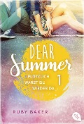 Cover-Bild zum Titel 'Dear Summer - Plötzlich warst du wieder da' von 'Ruby Baker'
