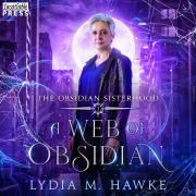 Cover-Bild zum Titel 'A Web of Obsidian' von 'Lydia M. Hawke'
