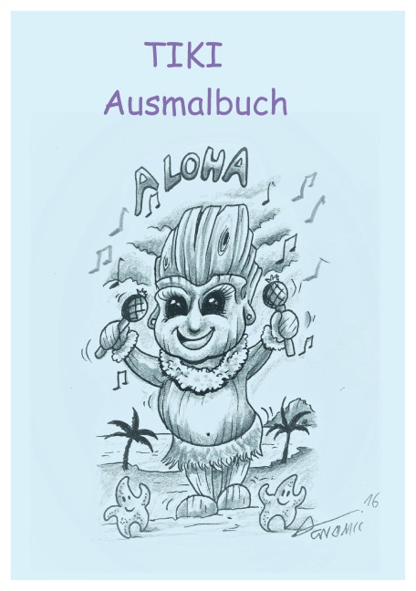 Tiki Ausmalbuch - Armin Peters