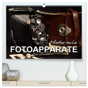 Cover-Bild zum Titel 'Historische Fotoapparate (hochwertiger Premium Wandkalender 2026 DIN A2 quer), Kunstdruck in Hochglanz' von 'Renate Bleicher'