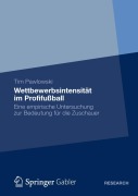 Cover-Bild zum Titel 'Wettbewerbsintensität im Profifußball' von 'Tim Pawlowski'