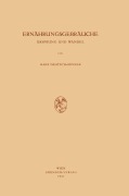 Cover-Bild zum Titel 'Ernährungsgebräuche' von 'Hans Deutsch-Renner'