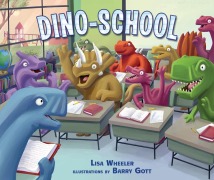 Cover-Bild zum Titel 'Dino-School' von 'Lisa Wheeler'