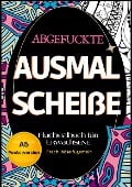 Cover-Bild zum Titel 'Fluchmalbuch für Erwachsene A5 Pocketversion' von 'Nora Milles, Anna Piok, Tatjana Dobslaw'