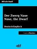 Cover-Bild zum Titel 'Der Zwerg Nase - Nose, the Dwarf' von 'Wilhelm Hauff'