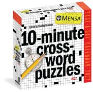 Cover-Bild zum Titel 'Mensa® 10-Minute Crossword Puzzles Page-A-Day® Calendar 2027' von 'Stanley Newman'