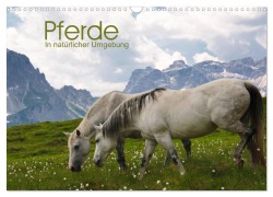 Cover-Bild zum Titel 'Pferde - In natürlicher Umgebung (Wandkalender 2026 DIN A3 quer), CALVENDO Monatskalender' von 'Georg Niederkofler'