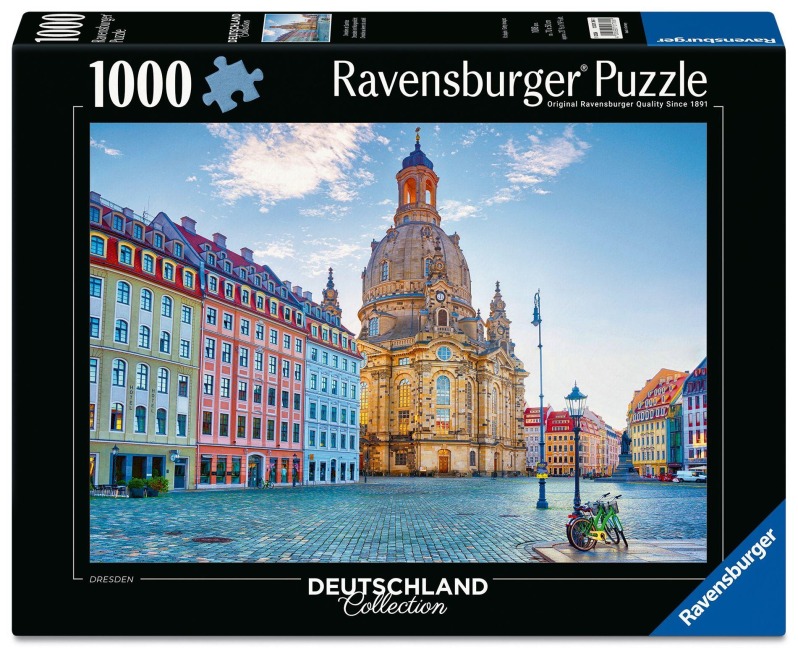 Erwachsenenpuzzle 1000 Teile - Dresden im Morgenlicht - 