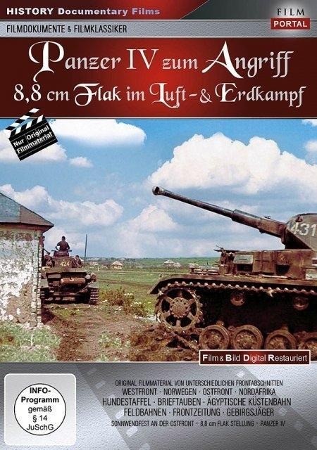 Panzer IV zum Angriff - 8,8 cm Flak im Luft-& Erdkampf - 